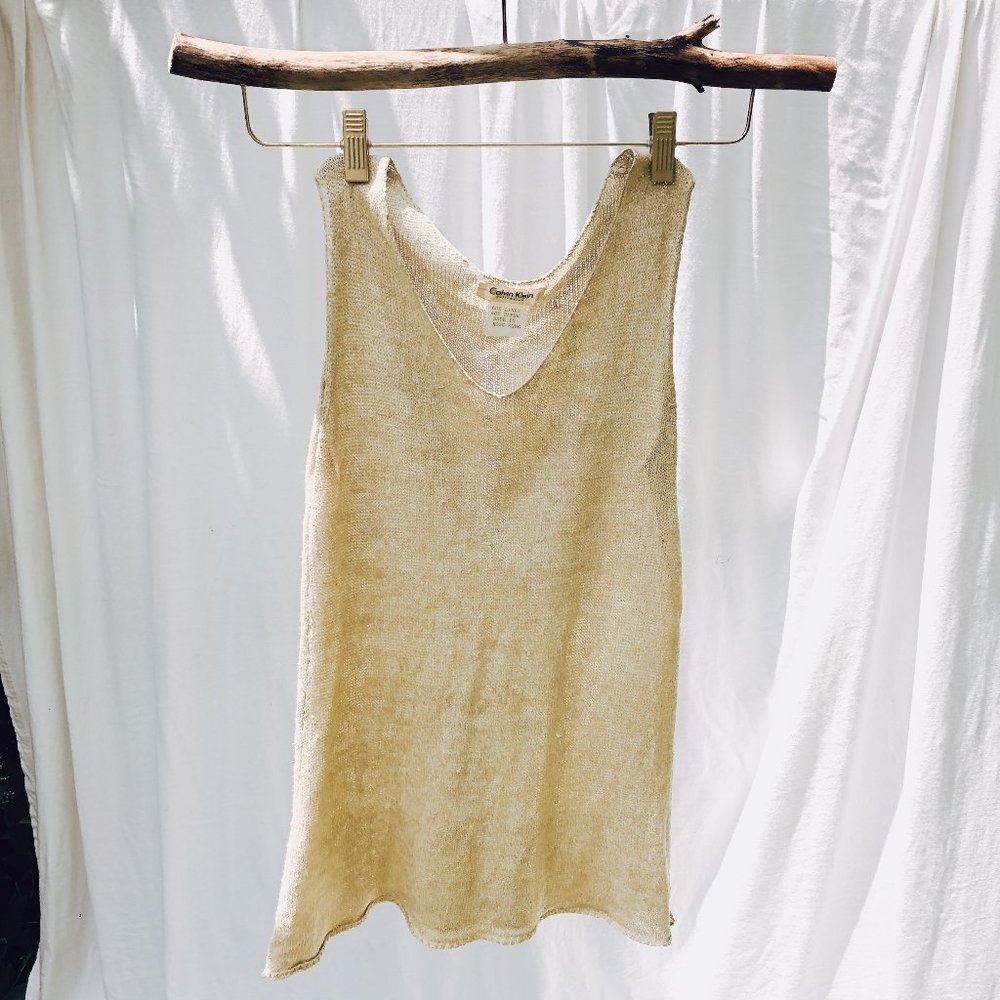 Vintage Calvin Klein Knit tank top